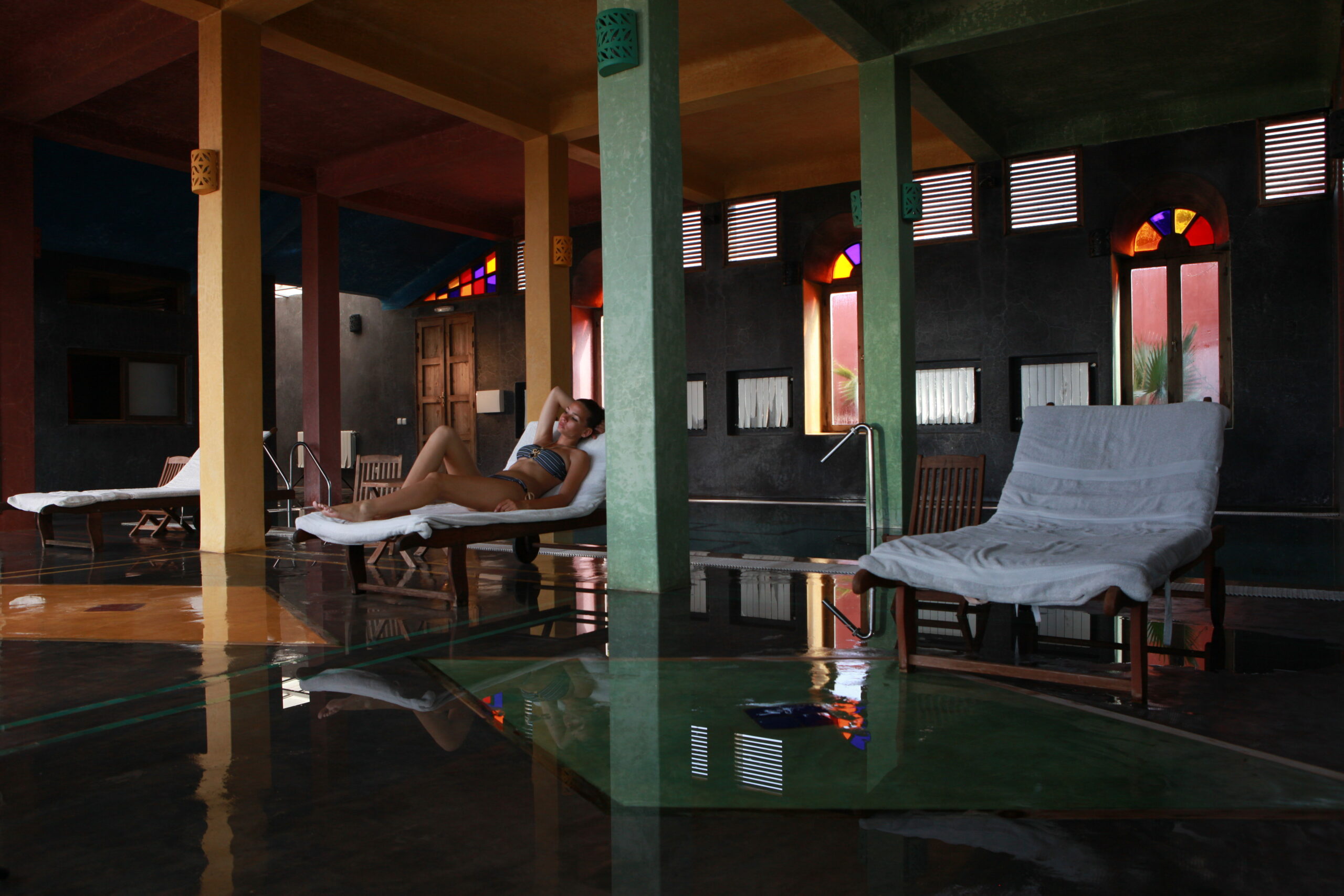 La piscine du spa